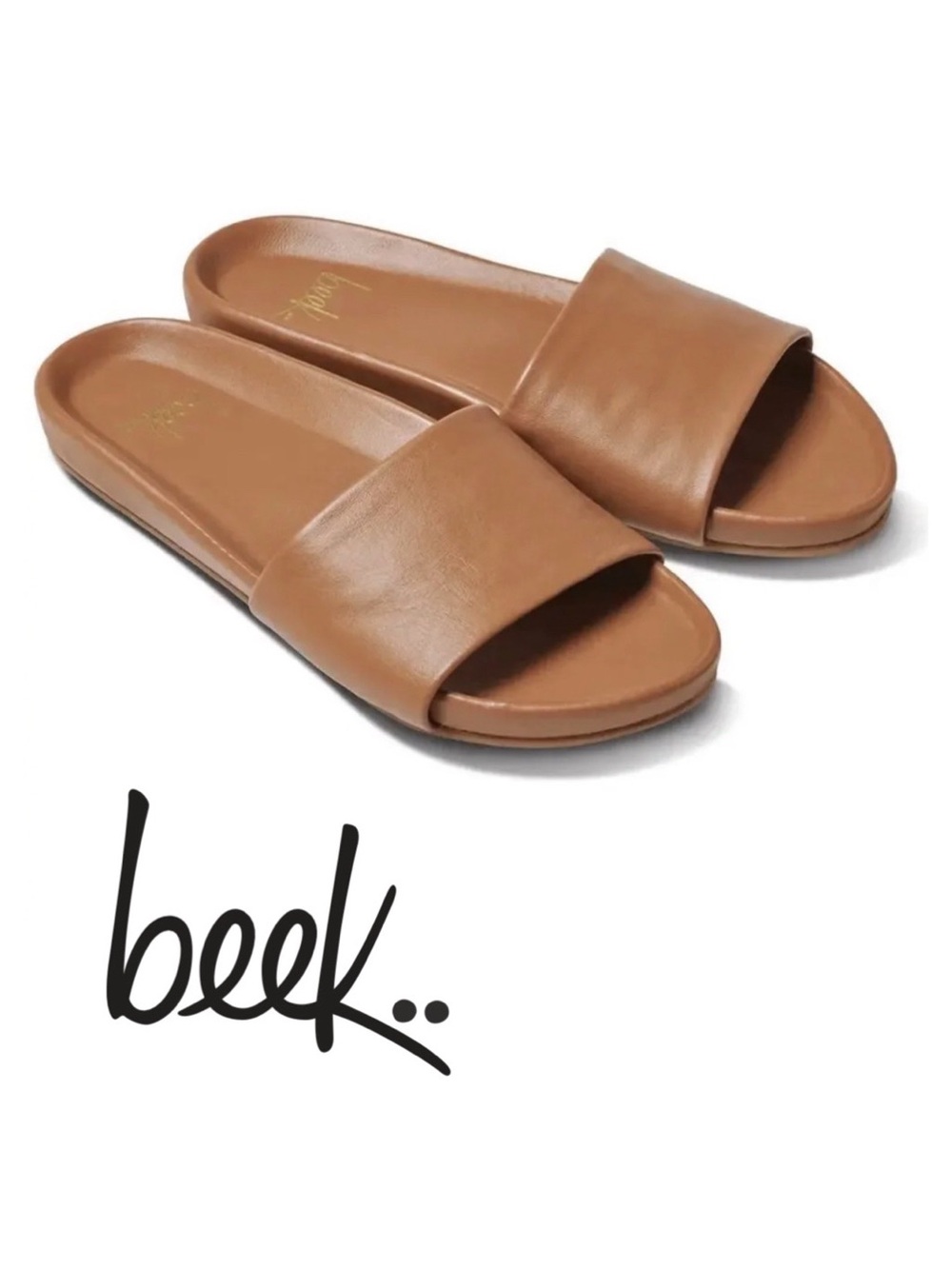 Beek Gallito Leather Slide Sandals